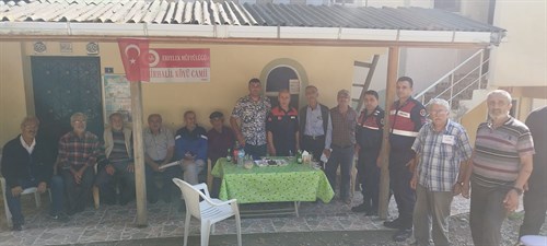 120 Orman Köyünde Yangın Farkındalık Eğitimleri Kapsamında Erfelek İlçesi Köylerinde Eğitim Verilmiştir.